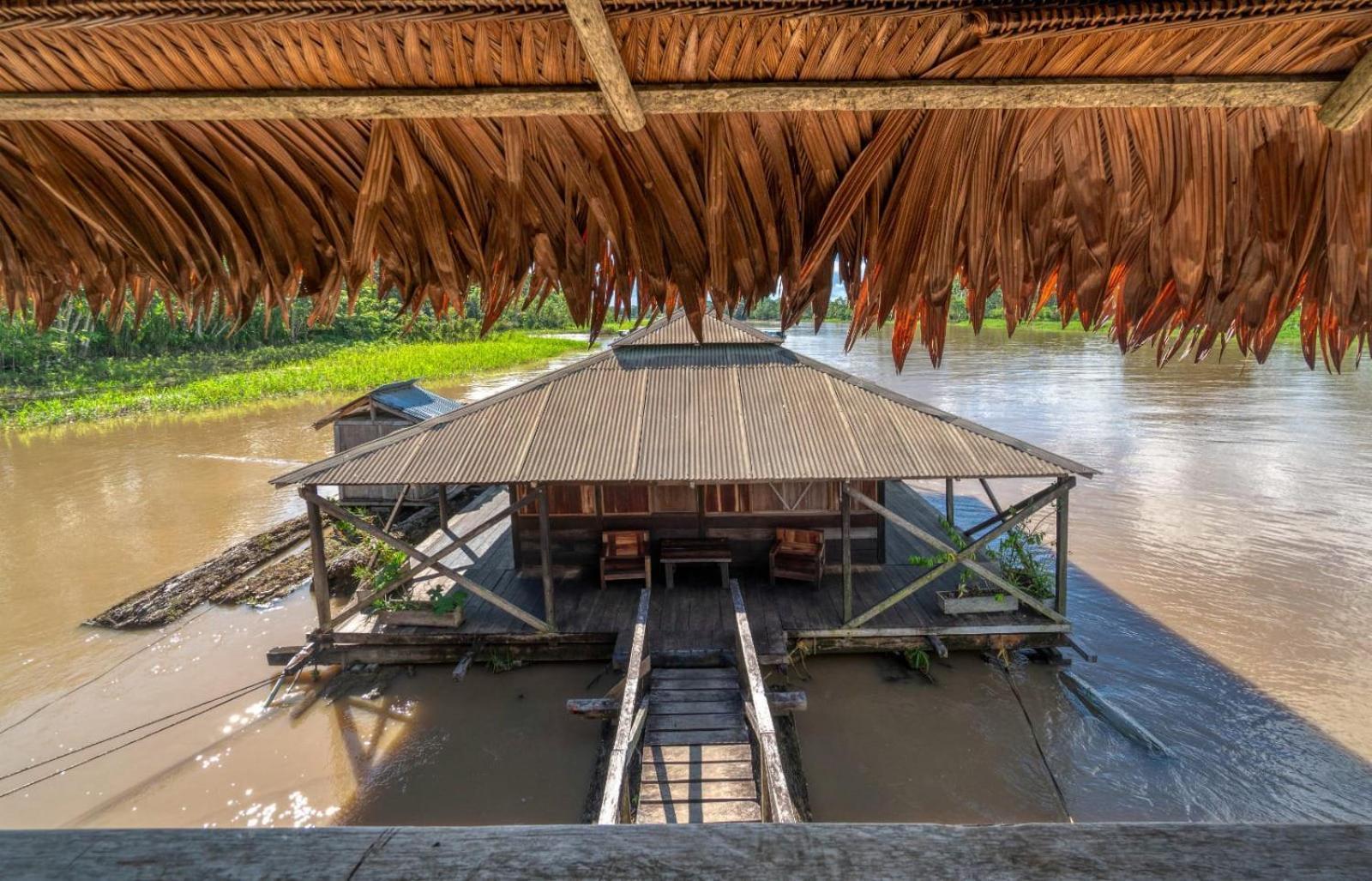 Cabana Flotante Kurupira 레티시아 외부 사진